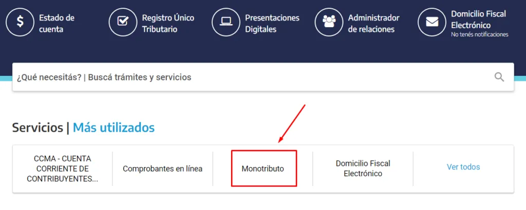 alta monotributo