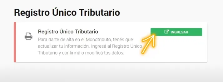 alta de monotributo