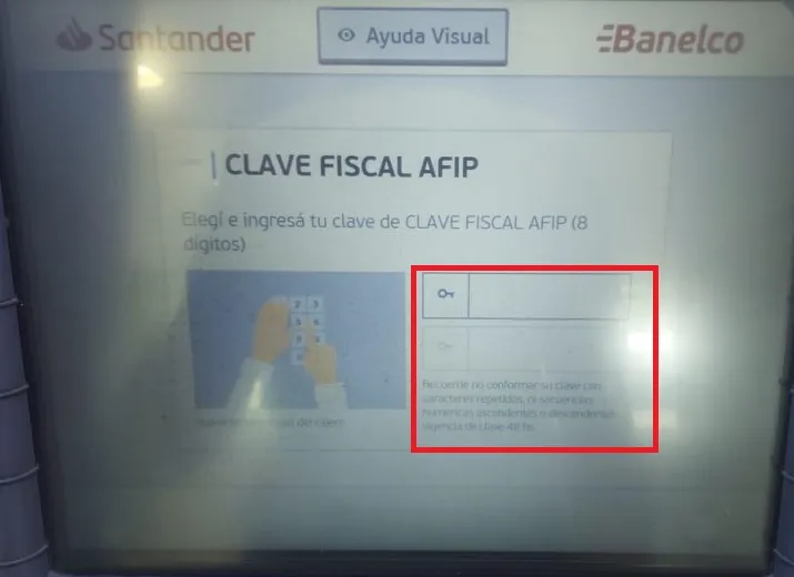clave fiscal cajero banleco