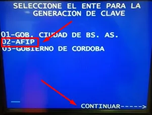 recupero de clave fiscal afip