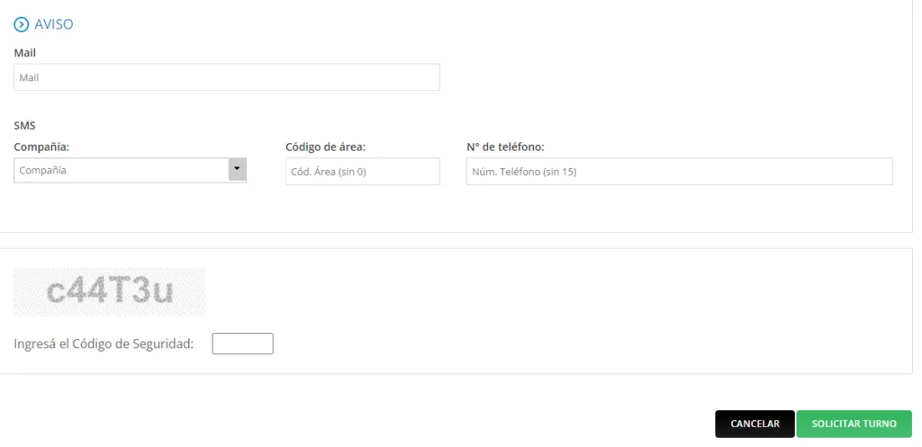 solicitar turno agencia afip