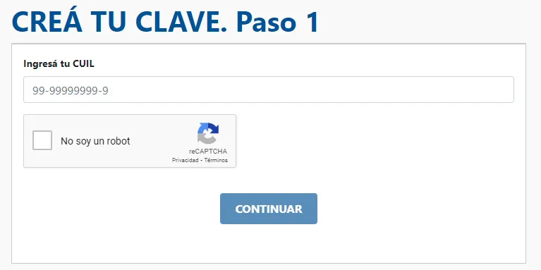 recuperar clave de seguridad social