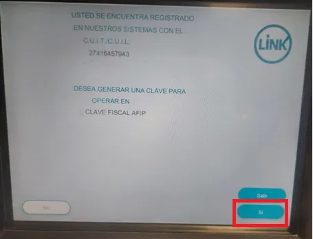 generar clave fiscal afip link
