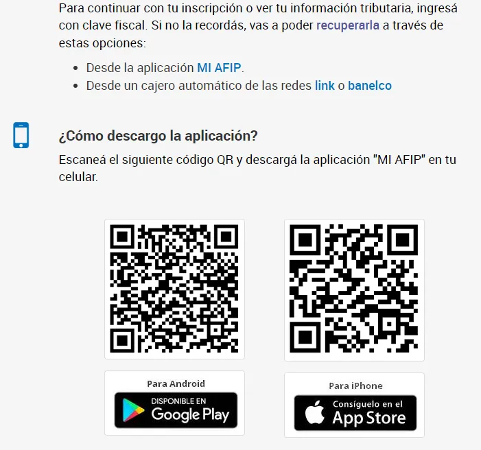 sacar clave de afip online