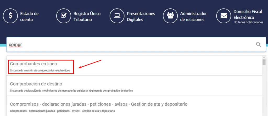 como hacer una factura afip
