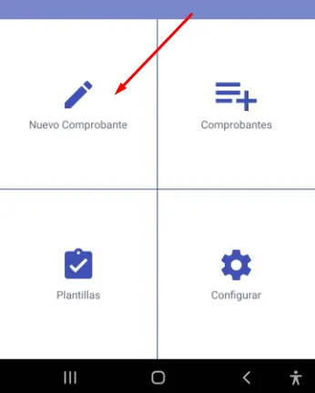 nuevo comprobante de afip factura