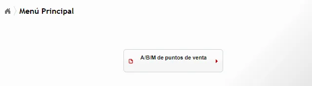 dar de alta punto de venta