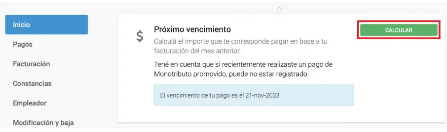 como saber cuánto pagar de monotributo promovido